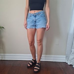 Vintage Levi cutoffs